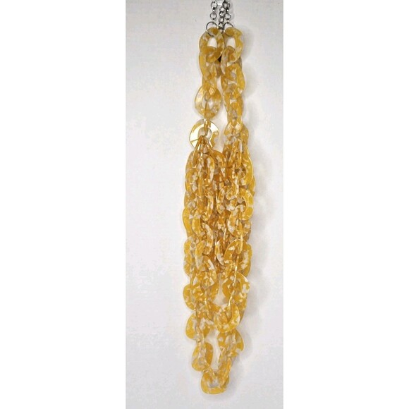 Sassy Jones Zaria Luxe Chain Lemon, Layered Neclace In Box W/ Dust Bag - Picture 7 of 9